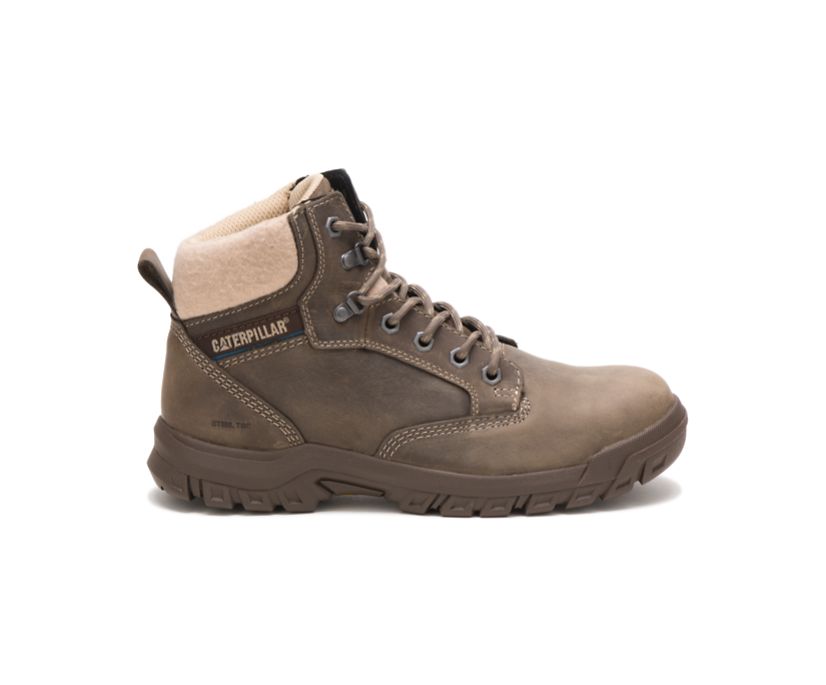 Caterpillar Tess Steel Toe - Khaki Vernestøvler Dame - Norge ( YAKZO-5781 )